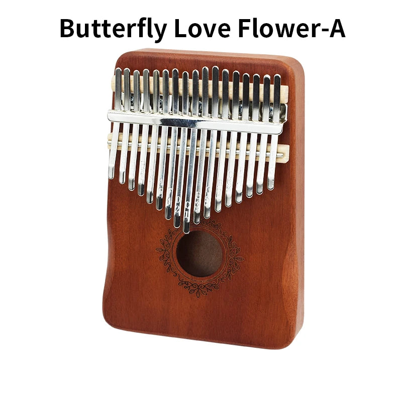 Portable Wooden Kalimba Thumb Piano African Finger Instrument Handmade Music Equipment for Beginners And Experts