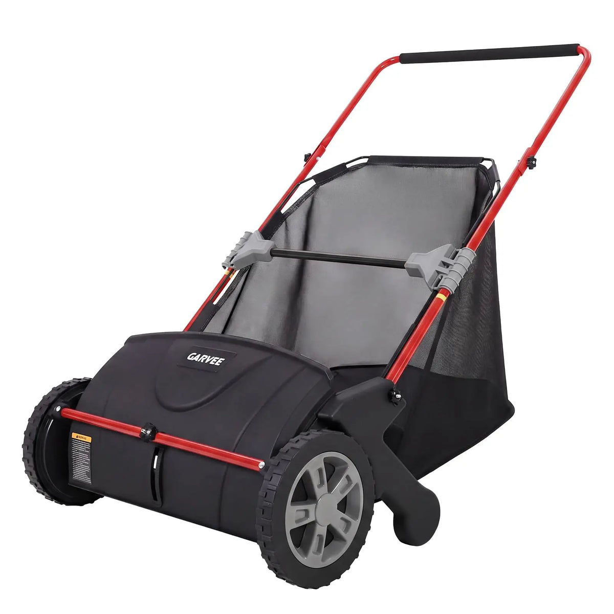 21 Inch Push Lawn Sweeper Manual Yard Leaf Grass Collector