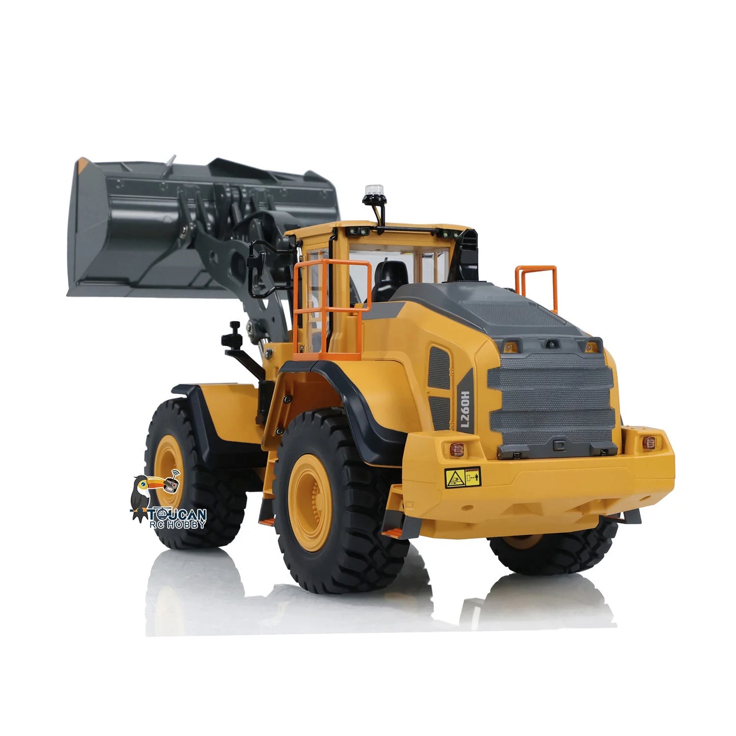 US Stock Double Eagle E592 1/16 L260H RC Loader Remote Control Car Light Sound Truck Construction Fun Vehicle Toy TH23665