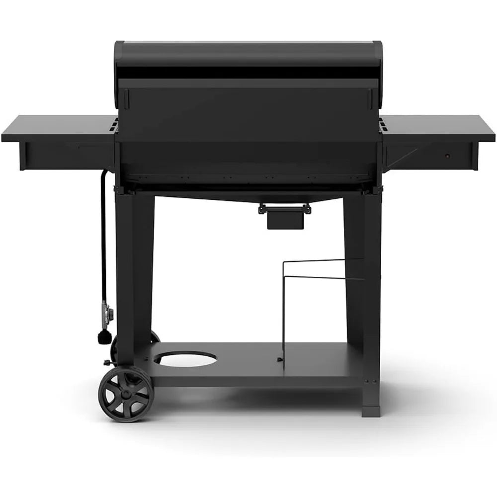 6 Burner Propane Gas Grill With Side Shelves And Hooks