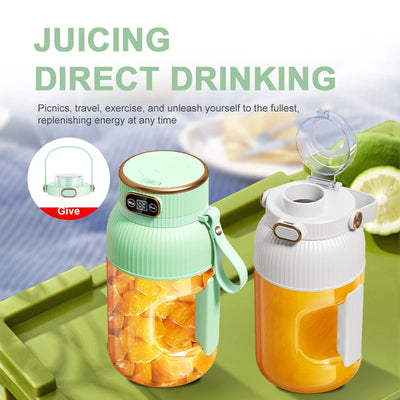1000ml Portable USB Rechargeable Juicer Blender For Fruit Smoothies