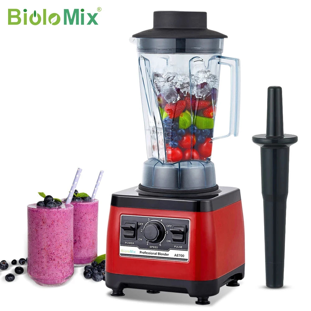 Biolomix A8700 2200W Heavy Duty Commercial Blender BPA Free Jar