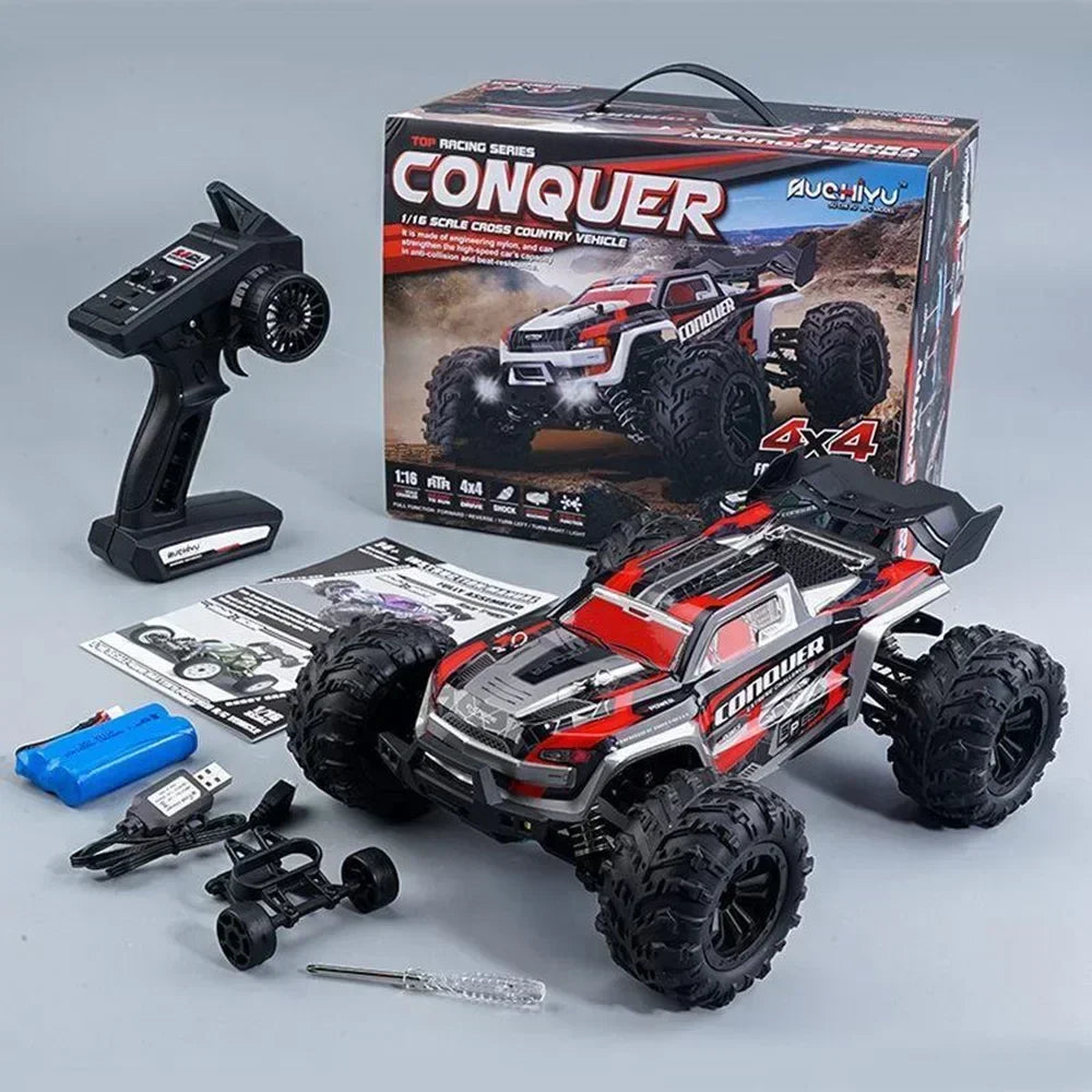 WLtoys One Sixteen Scale RC Car 50kmh High Speed 4WD Off Road Monster Truck
