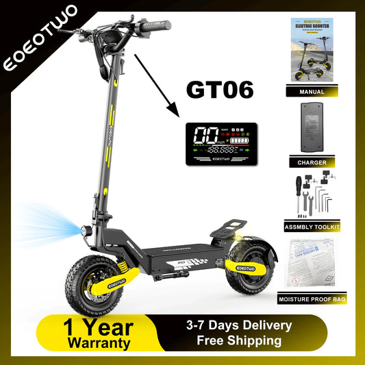 1200W Off Road Electric Scooter for Adults 48V 30MPH Foldable 11 Inch Tubeless