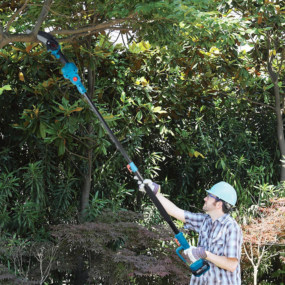 ONEVAN 3500W 2in1 Brushless High Branch Saw Chainsaw & Pruning Shears Garden Tool With Telescoping Pole For ONEVAN 18V Battery