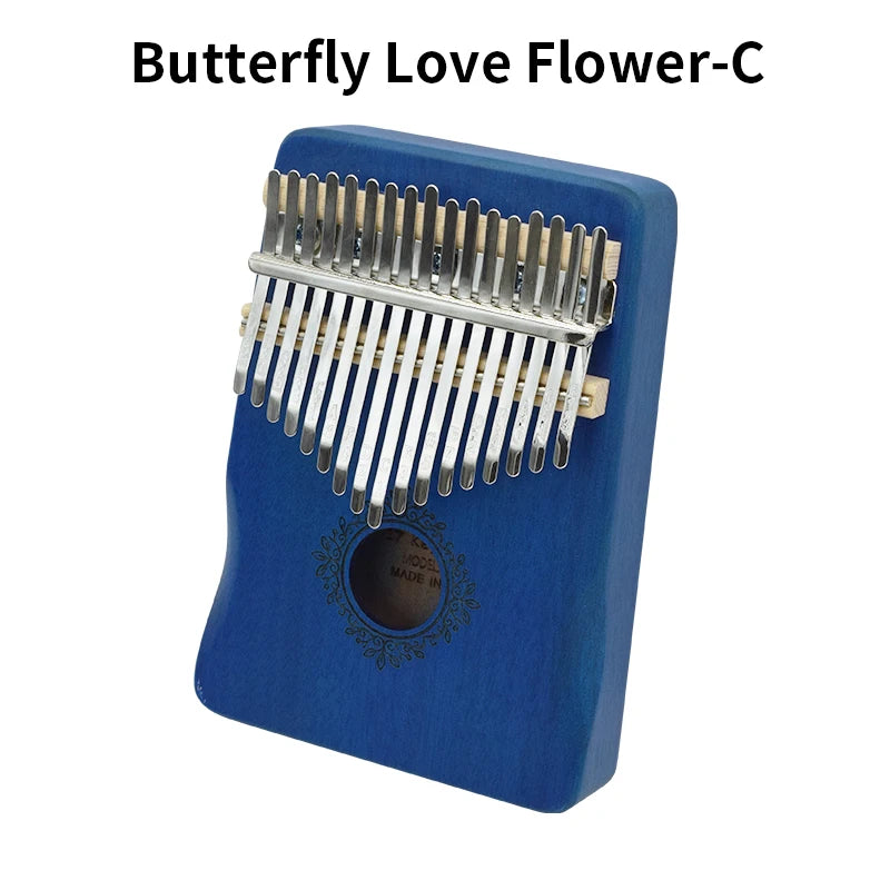 Portable Wooden Kalimba Thumb Piano African Finger Instrument Handmade Music Equipment for Beginners And Experts