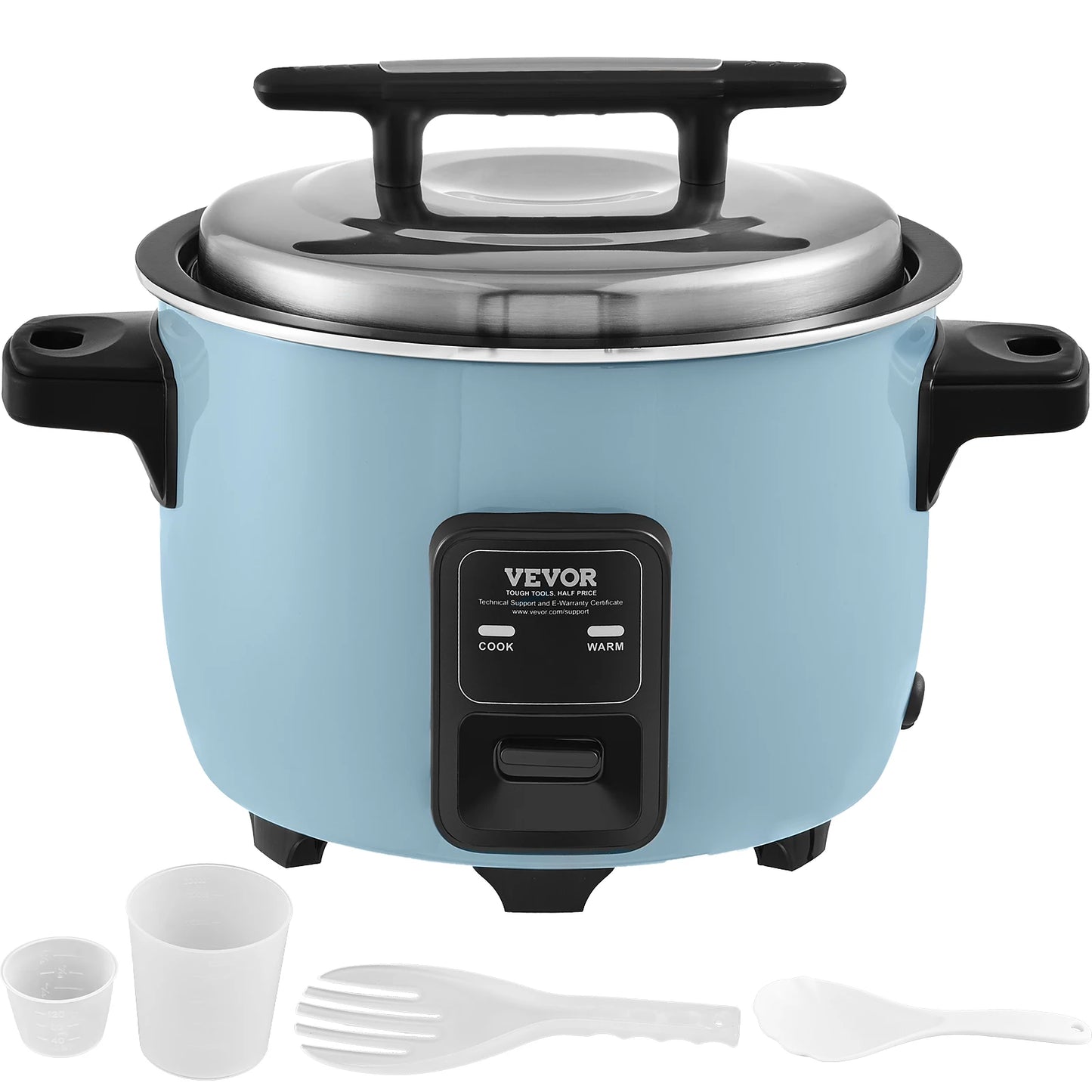 SucceBuy 8L 10L 13L Commercial Rice Cooker With Aluminium Nonstick Pot Keep Warm