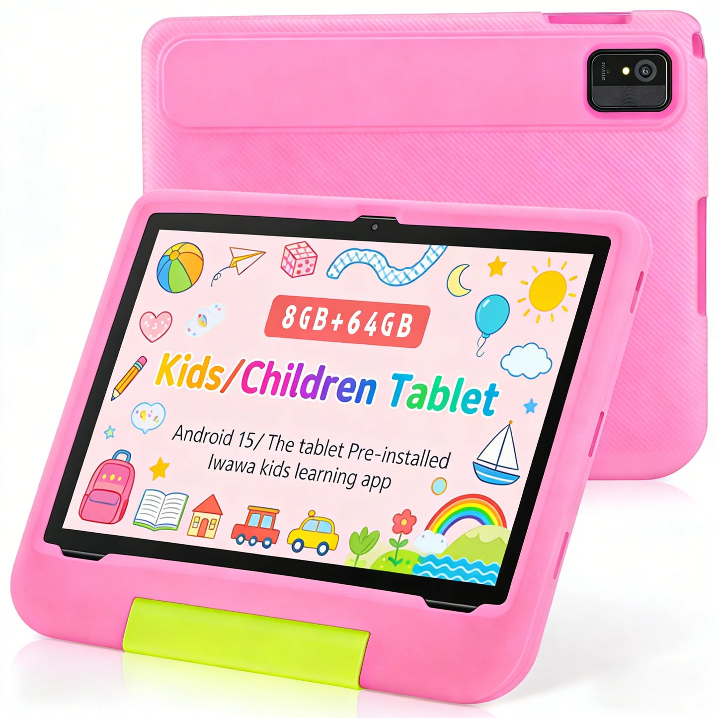 ANRY Kids Android Tablet 10.1 Inch Octa Core 8GB RAM 64GB ROM IPS Touch Screen