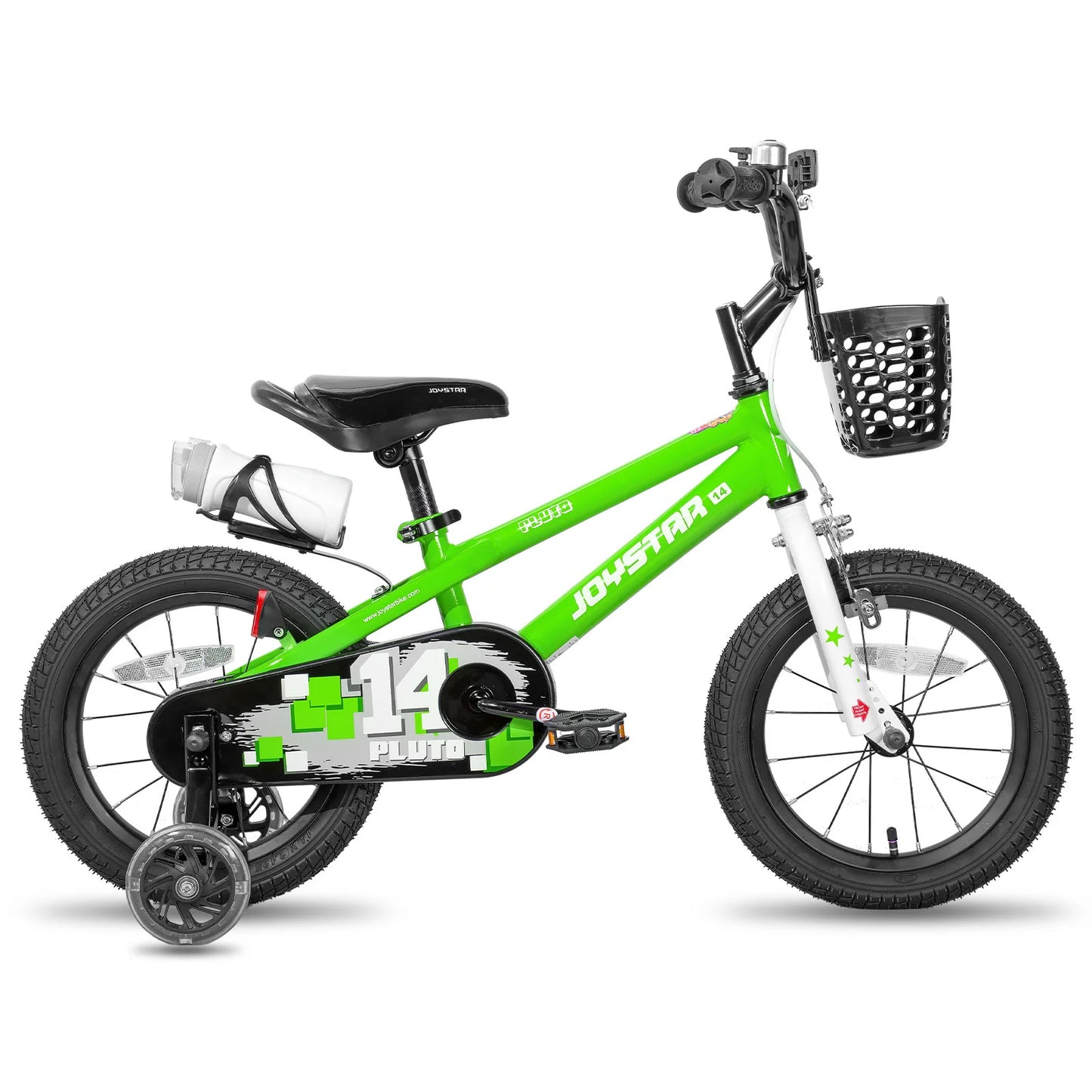 JOYSTAR 12 14 16 18 20 Kids Bike With Light Up Training Wheels For Ages 3 To 12