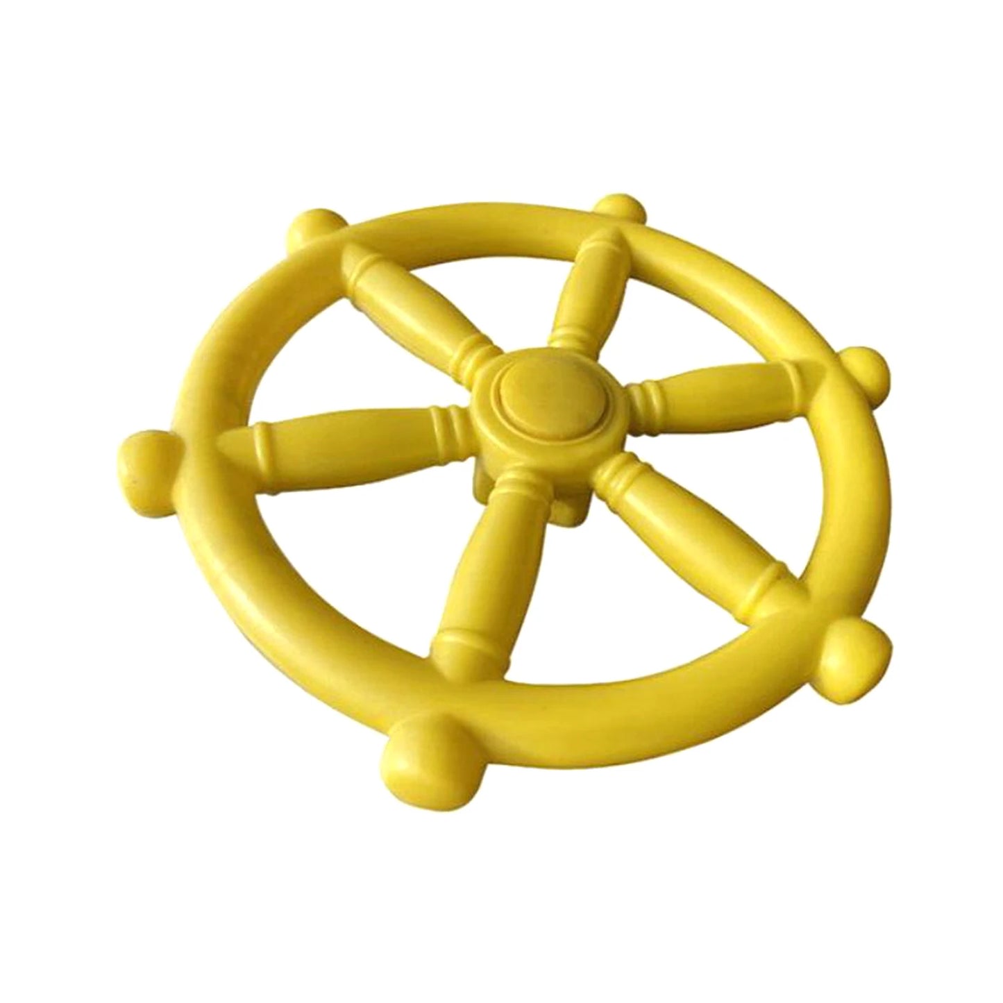 Pirate Ship Wheel With Screws Kids Steering Toy Playground