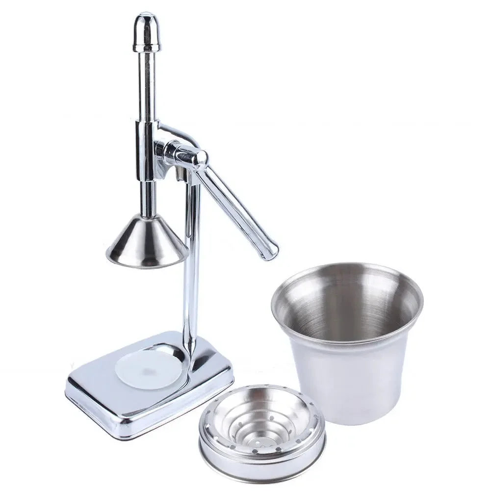 Stainless Steel Manual Juicer Handheld Citrus Press For Orange Juice Kitchen
