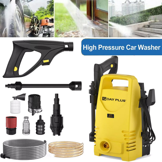 Electric Pressure Washer 1600W 120Bar 7m Adjustable Lance