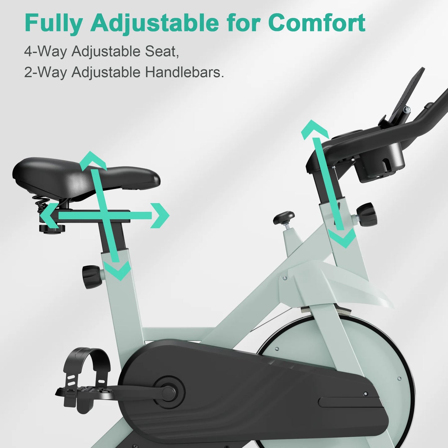 Superun Exercise Bike 32 Level Magnetic Resistance Low Noise For Home Use