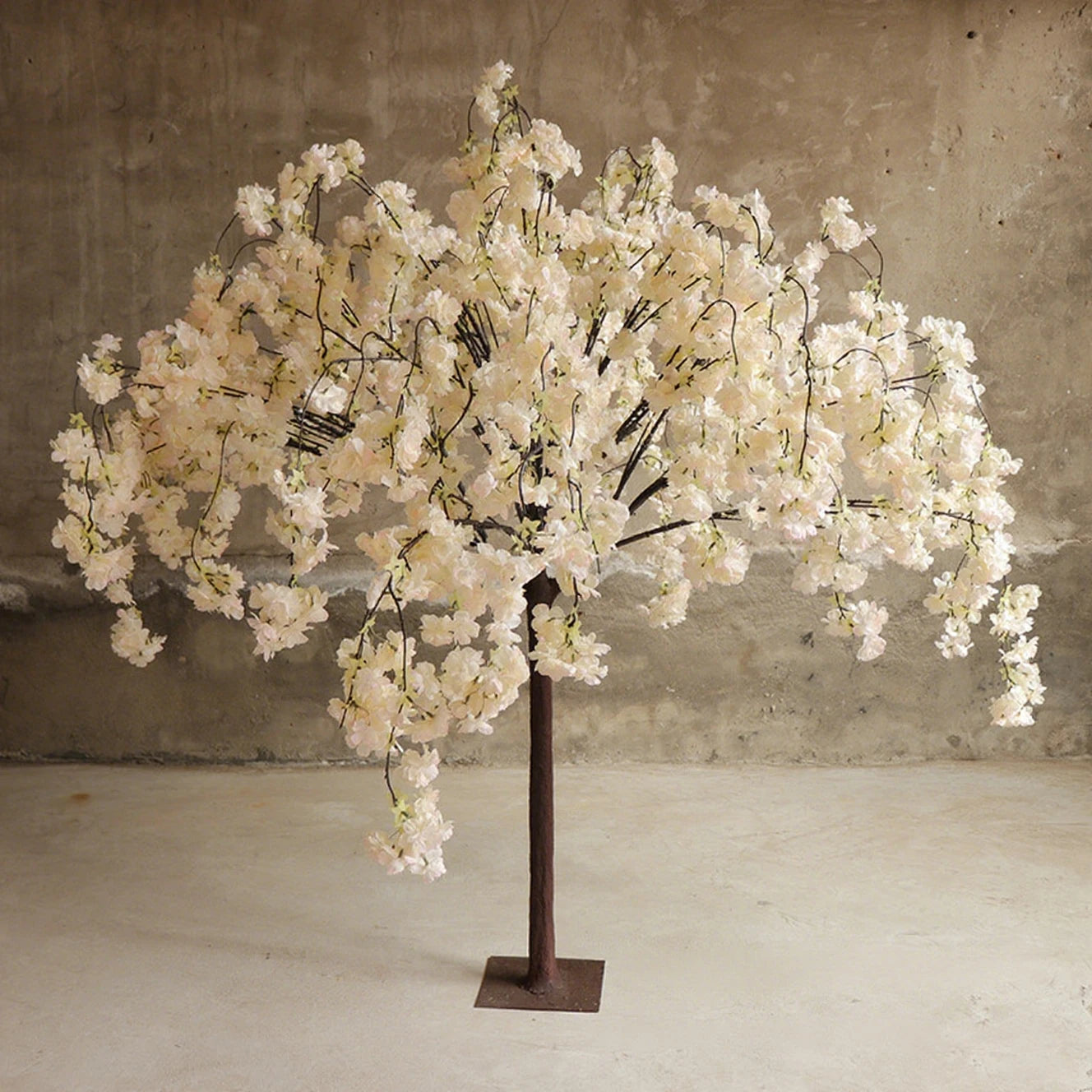 Silk Cherry Blossom Tree Floor Decoration for Weddings