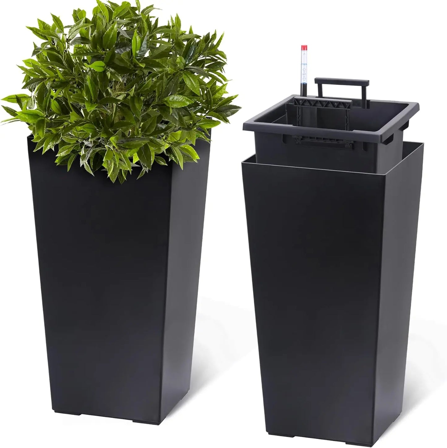 2 Pack 22.4 Inch Tall Indoor Outdoor Planter Shelf Insert