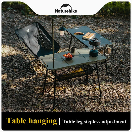 Naturehike H02 IGT Folding Table Camping Tactical Desk Height Adjustable