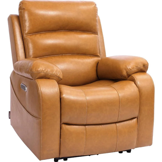 Real Zero Wall Hugger Recliners, Dual Motor Power Recliners for Small Spaces, RV Recliner Chair for Living Room, Bedroom, Breath