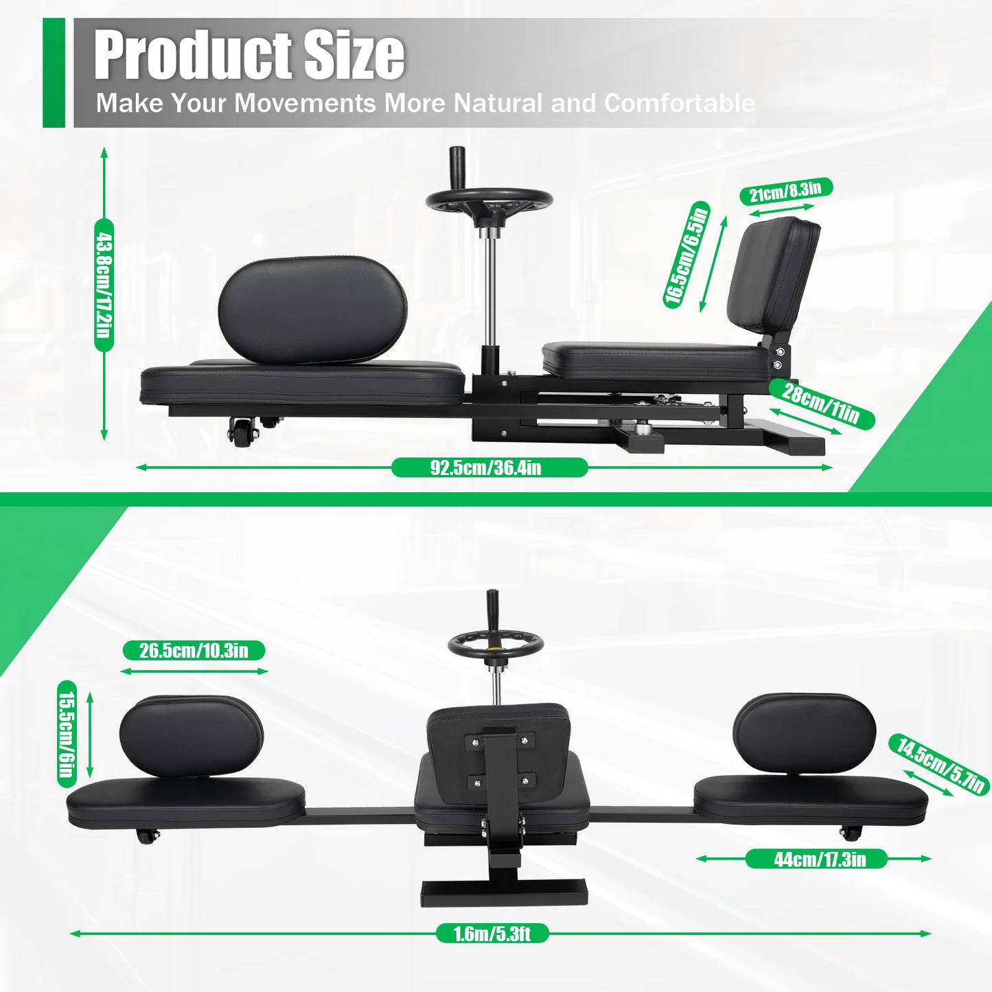 3 Bar Leg Stretching Machine Heavy Duty Leg Flexibility Gymnastics Yoga
