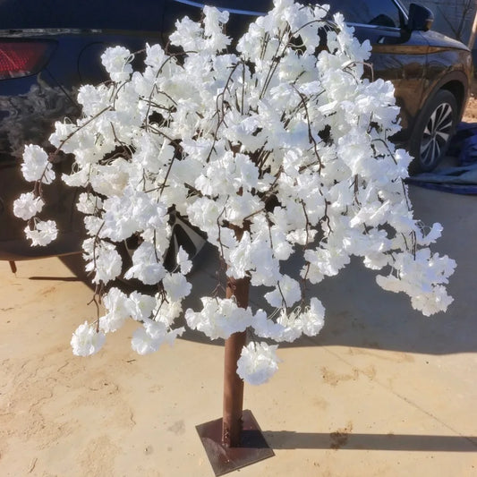Silk Cherry Blossom Tree Floor Decoration for Weddings