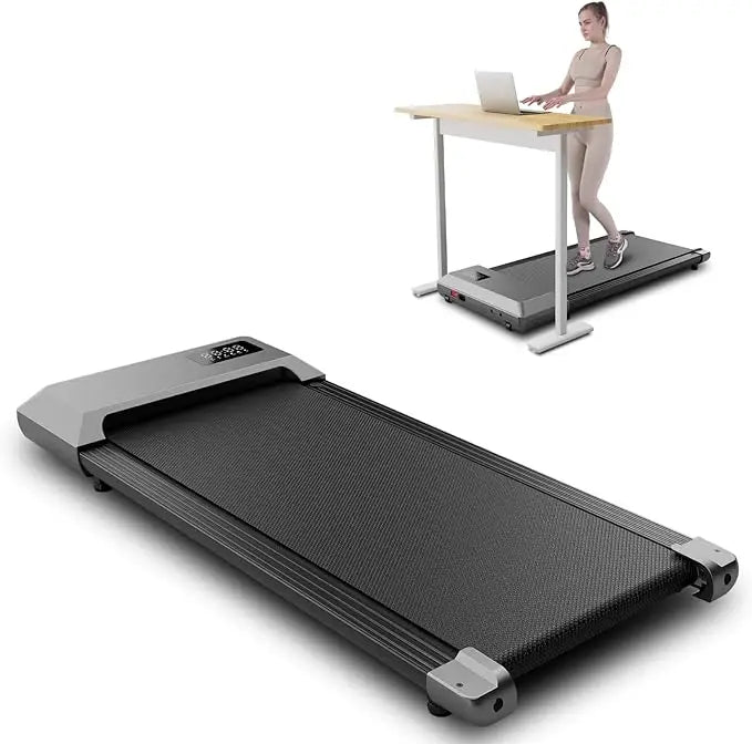 Superun 2 In 1 Home Office Walking Treadmill Two Point Five HP With App Remote
