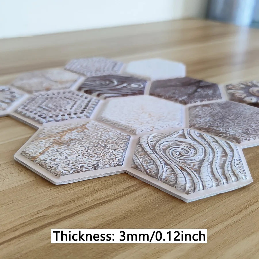 Self Adhesive Vinyl Wall Stickers Abstract Pattern 30x28cm