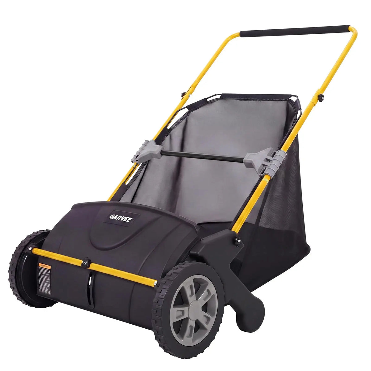 21 Inch Push Lawn Sweeper Manual Yard Leaf Grass Collector