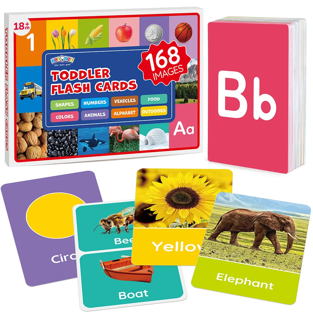 Educational Alphabet And Numbers Flash Cards For Toddlers 84 Double Sided