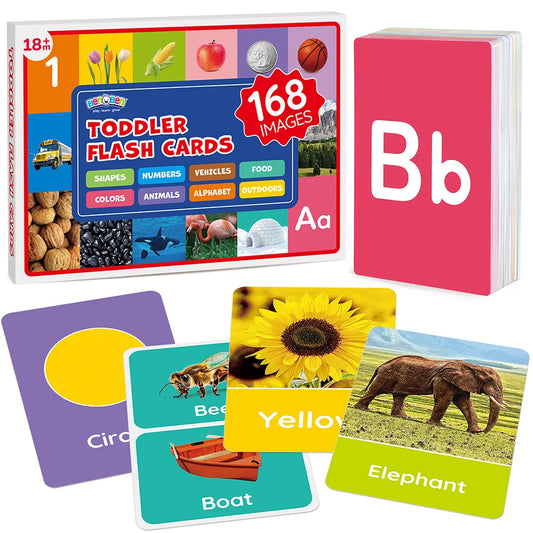 Educational Alphabet And Numbers Flash Cards For Toddlers 84 Double Sided