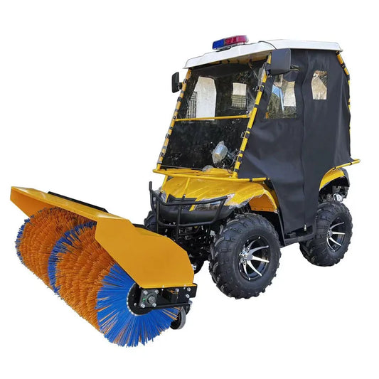 Ride-on Snowplow High-quality Rotary Snowplow, Multi-purpose Road Cleaning Equipment Snowplow