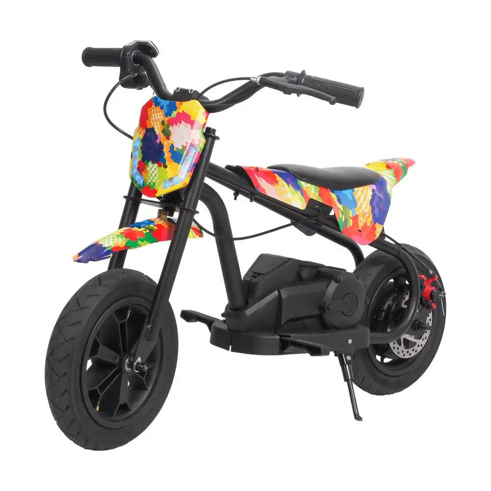 24V 250W Kids Electric Dirt Bike, Mini Electric Motorcycle Up to 9.32-13 MPH & 6.84-9.32 Miles Long-Range, Electric Balance Bike