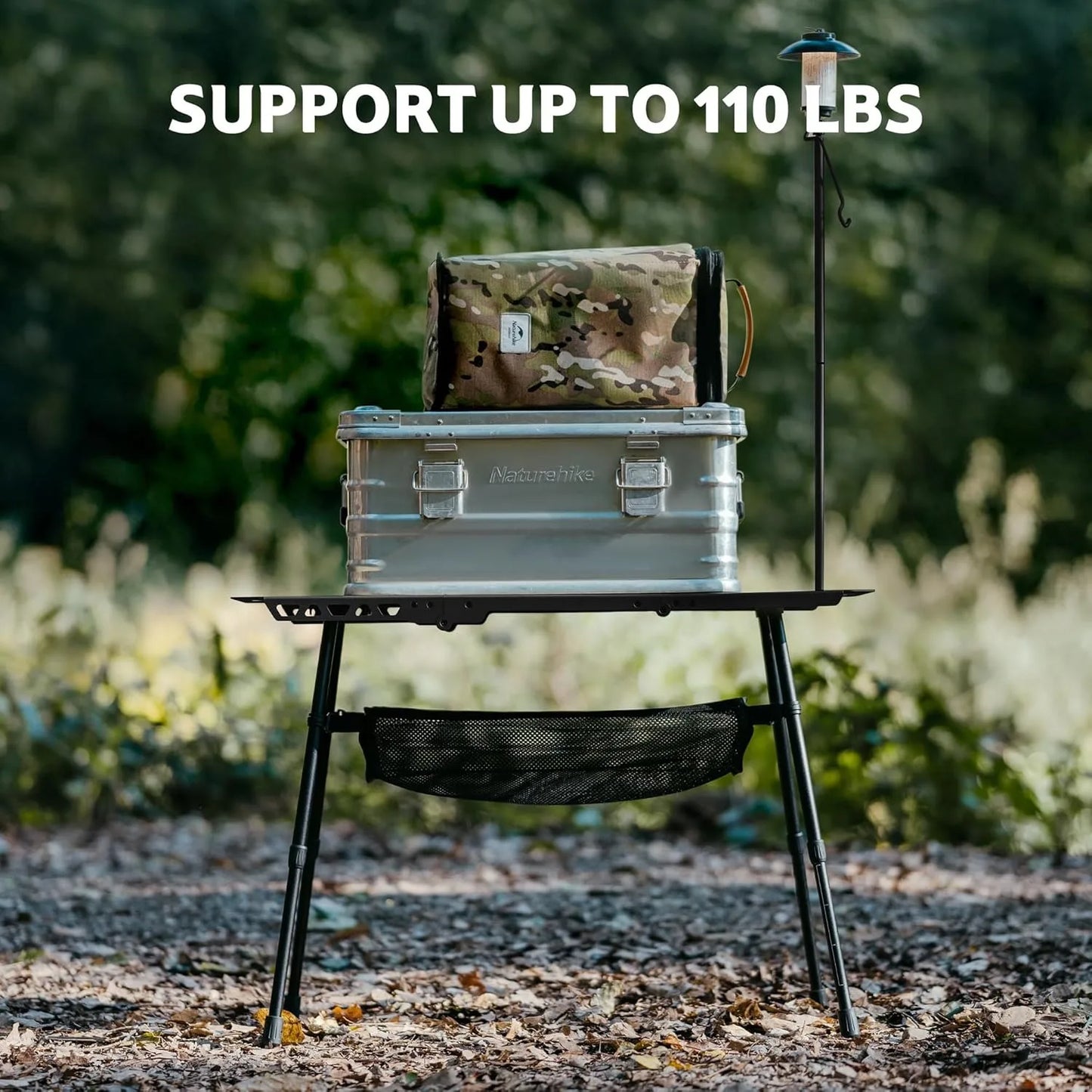 Naturehike H02 IGT Folding Table Camping Tactical Desk Height Adjustable