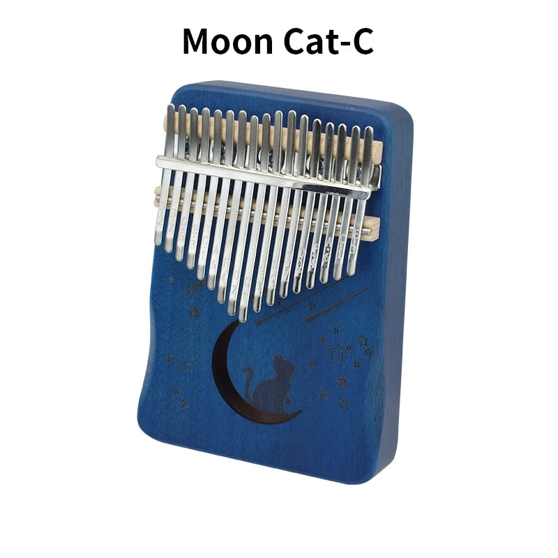 Portable Wooden Kalimba Thumb Piano African Finger Instrument Handmade Music Equipment for Beginners And Experts