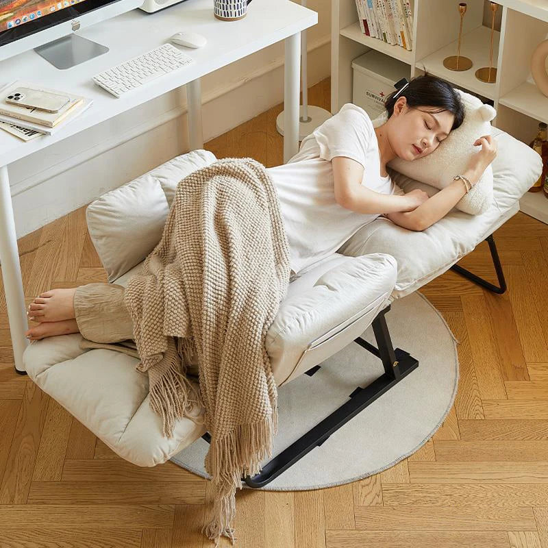 Sofa Chair Recliner With Large Seat Cushions And Adjustable Backrest For Bedroom