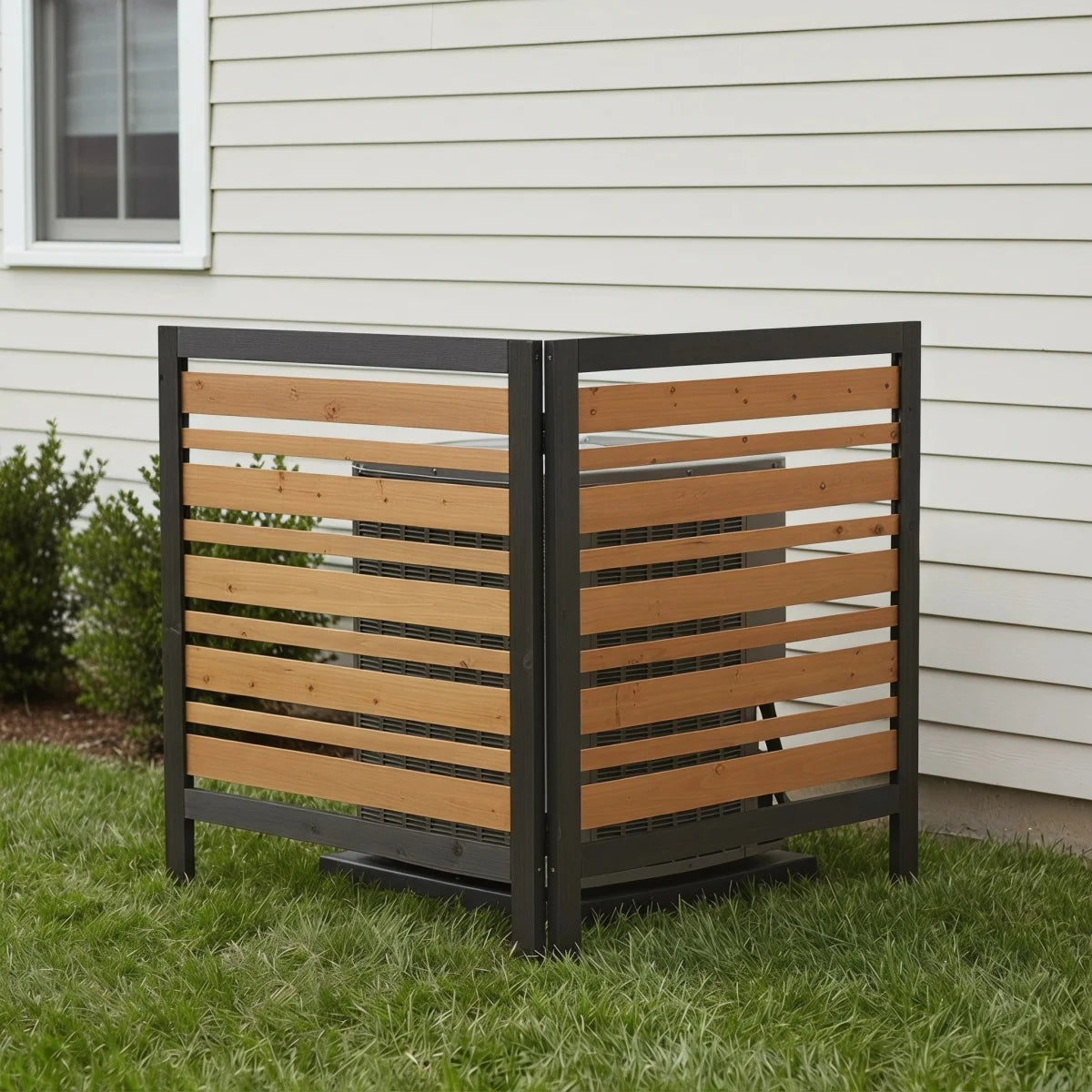 Raised Garden Bed with Trellis 2 Pack, Outdoor Wooden Planter Box & Plant Stand with Climbing Racks    RR