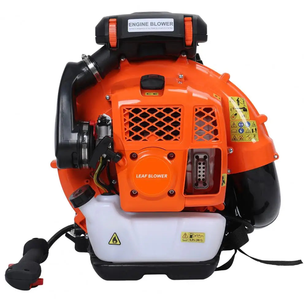 80cc Backpack Gas Leaf Blower 900 CFM Powerful Clearing