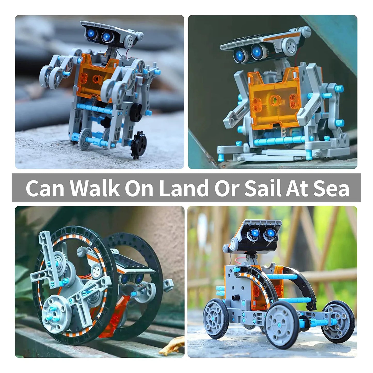 12-In-1 Stem Solar Robot Kit Toys Gifts For Kids 3-8 Years Old Educational Building Science Experiment Set Birthday Gifts Boys