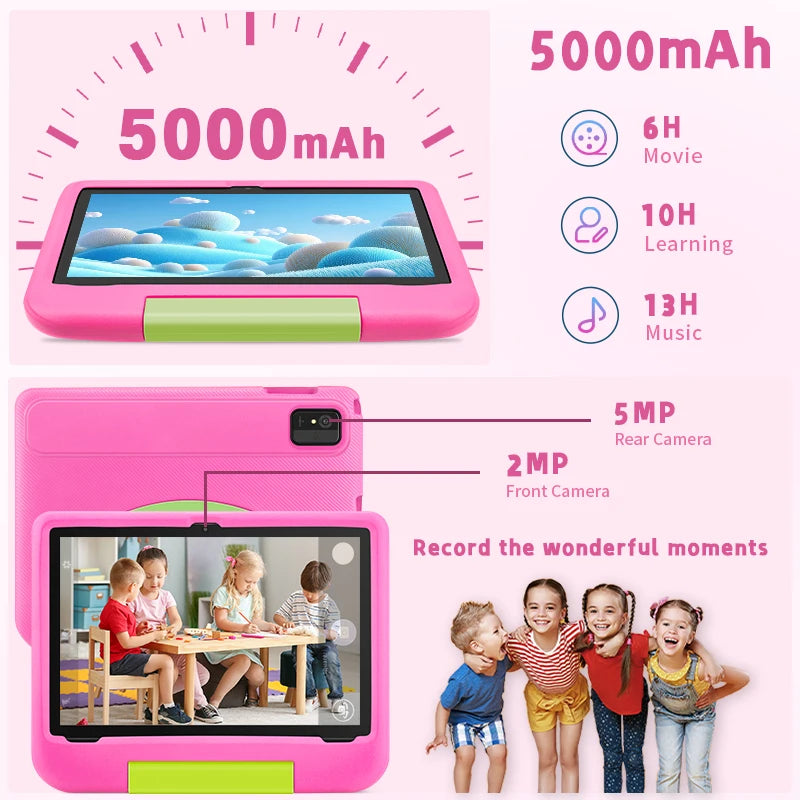 ANRY Kids Android Tablet 10.1 Inch Octa Core 8GB RAM 64GB ROM IPS Touch Screen