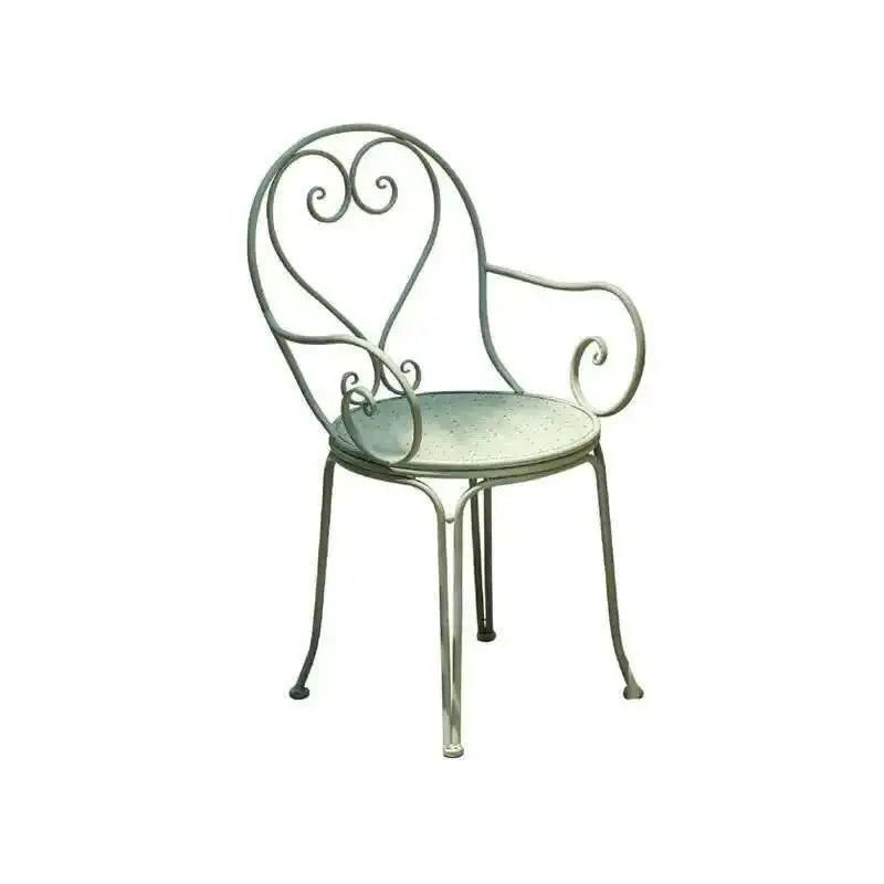European Minimalist Iron Outdoor Garden Table And Chair Set