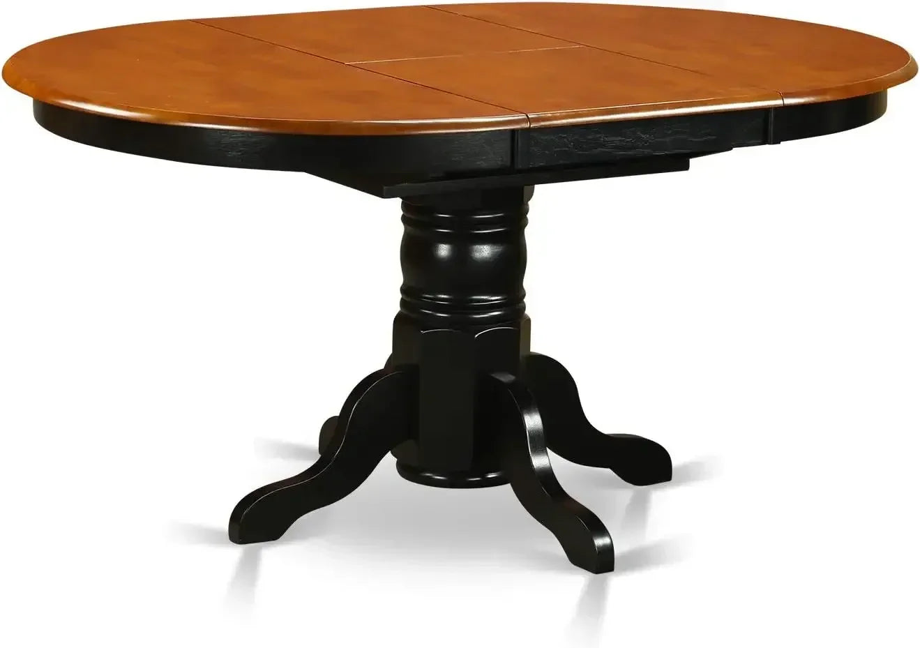 7 Piece Oval Dining Set With Butterfly Leaf And 6 Chairs