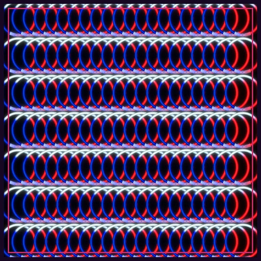 Patriotic Glow Stick Bracelets 100 Pack 8 Inch Red White Blue Fourth Of July