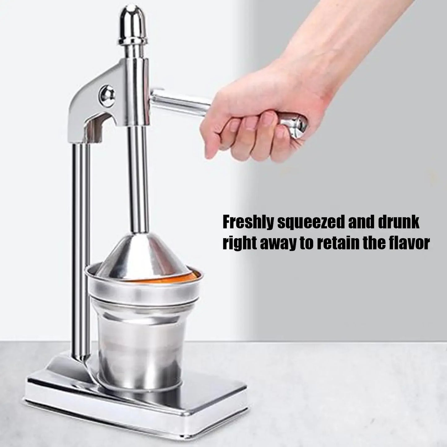 Stainless Steel Manual Juicer Handheld Citrus Press For Orange Juice Kitchen