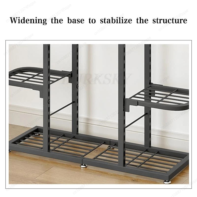 Indoor Plant Stand 5 Tier And 7 Tier Flower Rack Pot Shelf Storage Organizer