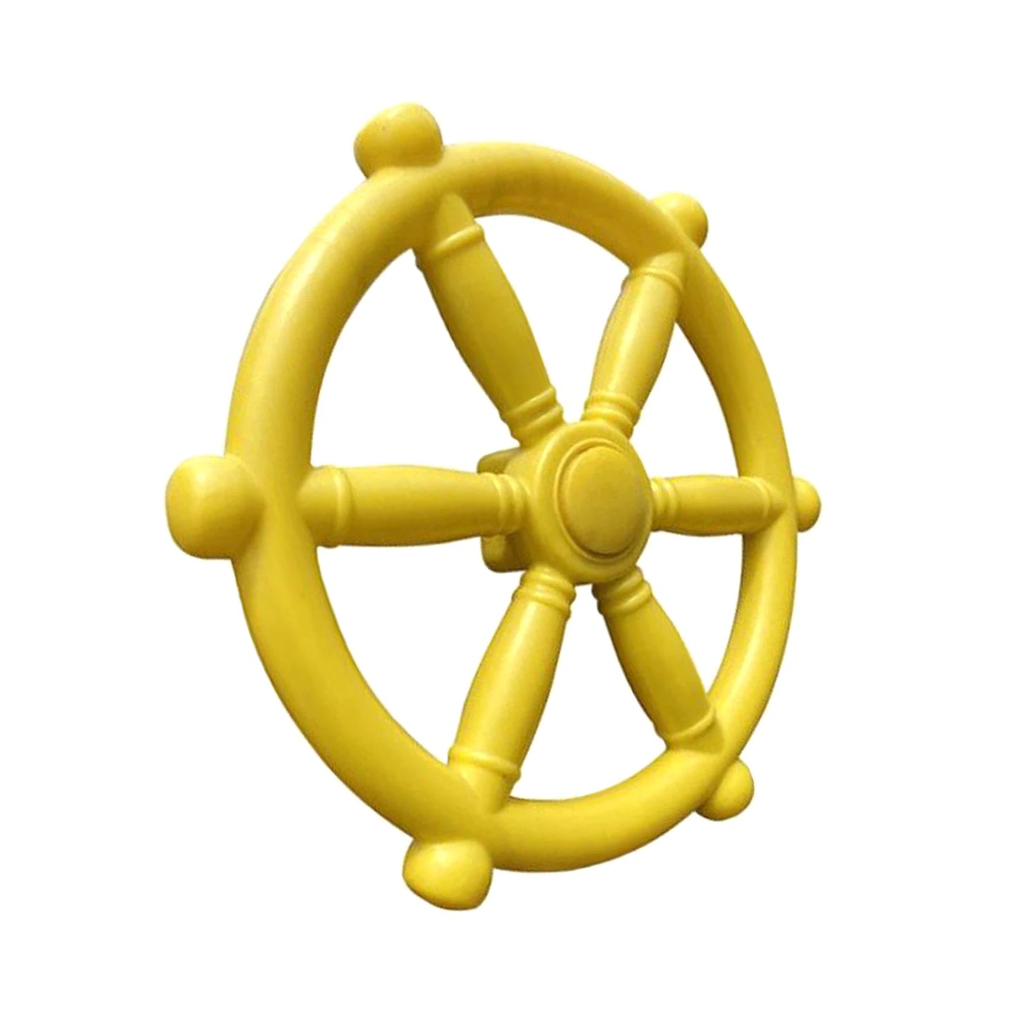 Pirate Ship Wheel With Screws Kids Steering Toy Playground