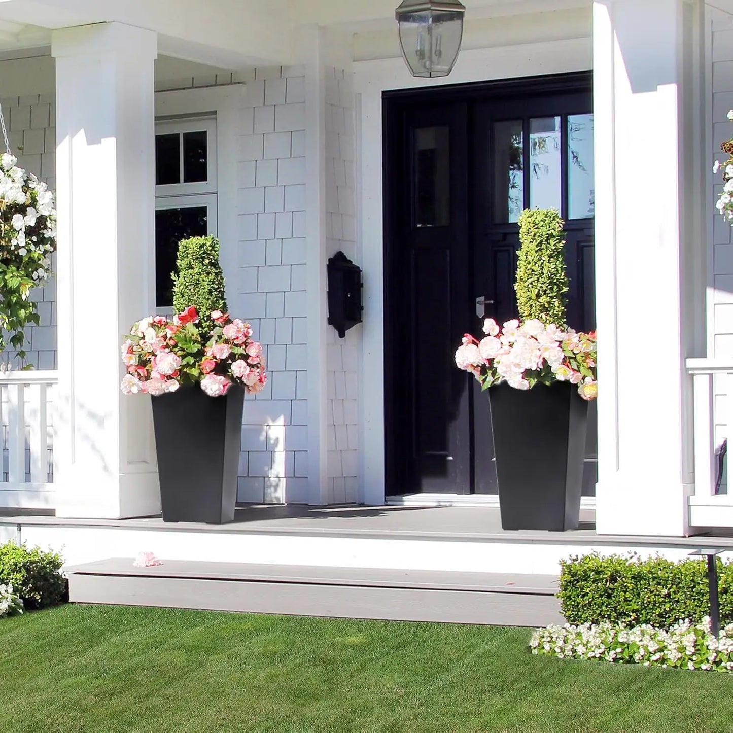 2 Pack 22.4 Inch Tall Indoor Outdoor Planter Shelf Insert