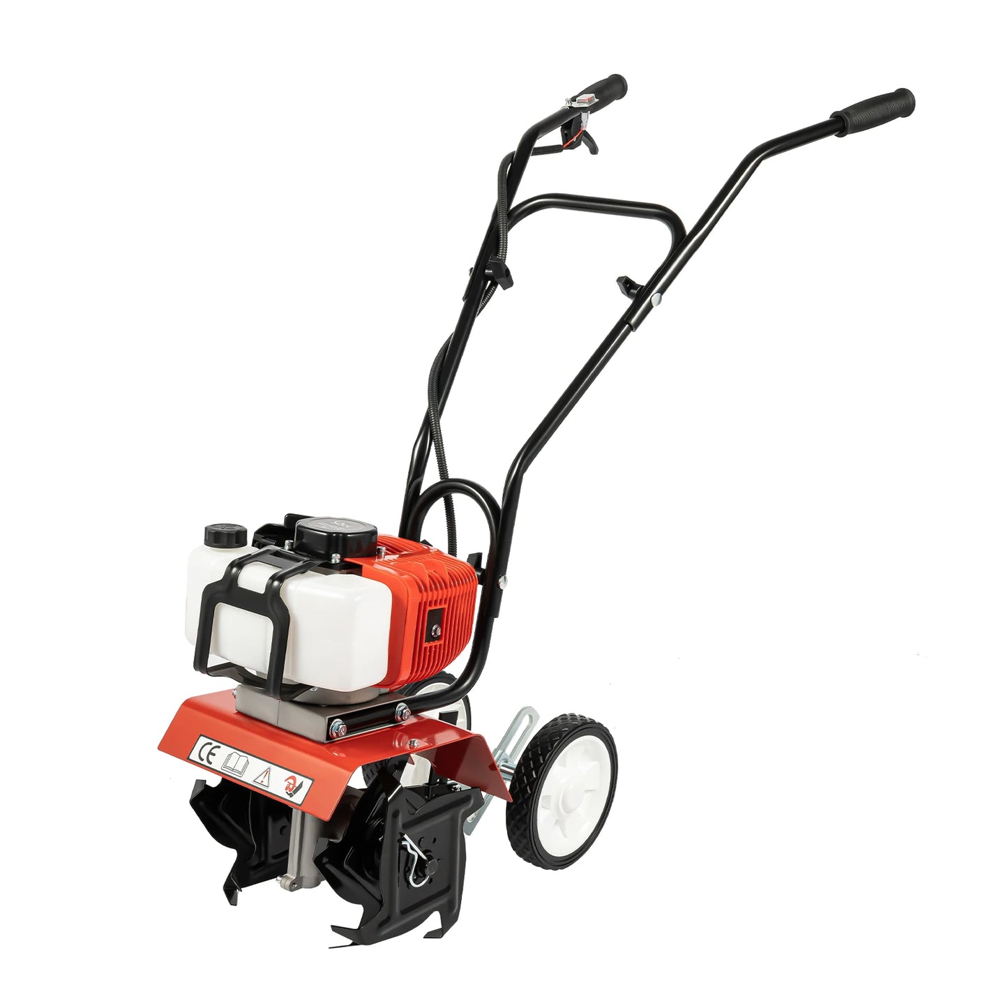 52cc Gas Tiller Cultivator 2 Stroke Mini Rotovator 7000 RPM