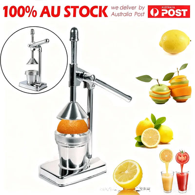 Stainless Steel Manual Juicer Handheld Citrus Press For Orange Juice Kitchen