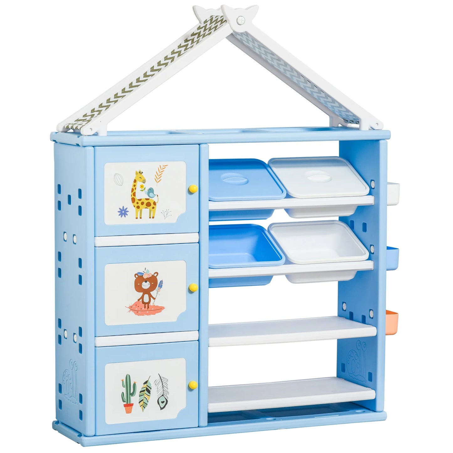 Multi Style Kids Shelf Organizer for Bedroom and Toy Storage