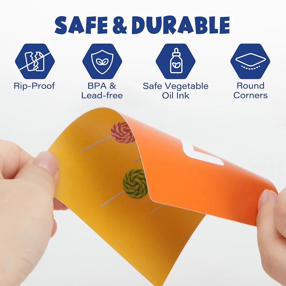 Educational Alphabet And Numbers Flash Cards For Toddlers 84 Double Sided