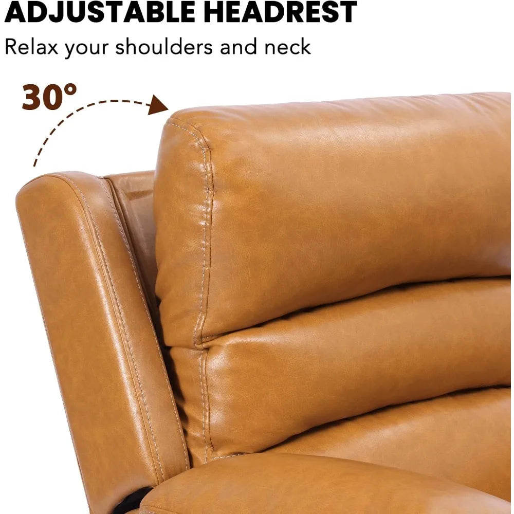 Real Zero Wall Hugger Recliners, Dual Motor Power Recliners for Small Spaces, RV Recliner Chair for Living Room, Bedroom, Breath
