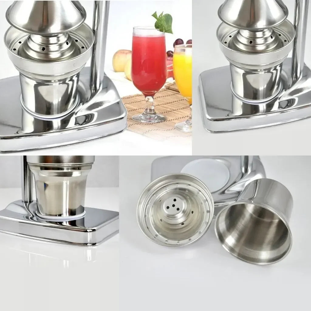 Stainless Steel Manual Juicer Handheld Citrus Press For Orange Juice Kitchen